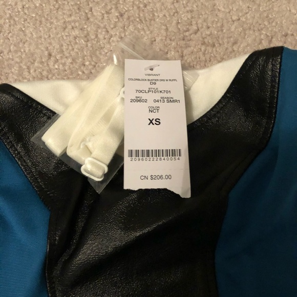 Bebe Leather Tube Dress - Size: XS - Picture 2 of 2